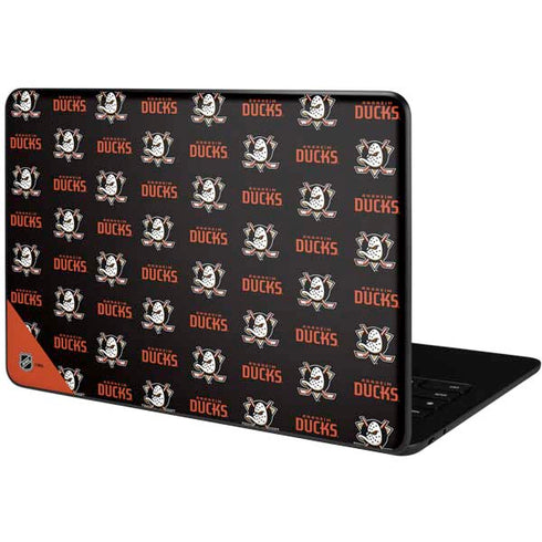NHL Anaheim Ducks Pattern Google Pixelbook Go Skin